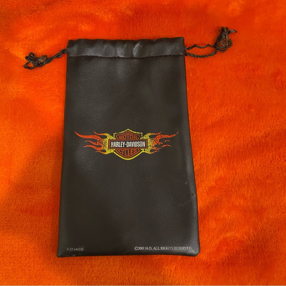 Harley Davidson Vintage eyeglass pouch ( 2001)